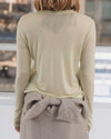 BASERANGE Classic Bamboo Fiber and Cotton Long Sleeve T-Shirt Collection Crew Neck Base Shirt French BAS-TTLS-BL-AU25-PIER GREEN (TOLS-BL-000 TTLS)